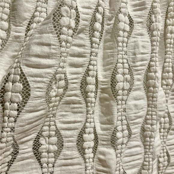 Free People Lace Tunic- White- Med - Picture 4 of 6